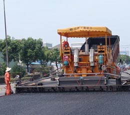 哈尔滨景观道路园区道路施工